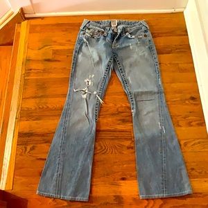 True Religion Flare Jeans Size 25